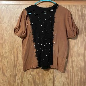 Gilden Intent- Embellished Glitz Tshirt